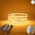 LED Strip COB - 5 Meter - Complete set - 3000k - warm wit - 320LED/m - Met handmatige dimmer