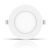 LED Downlight - Warm Wit 3000K - 4W - 350 Lumen - Wit Frame - inbouwmaat Φ77-82mm