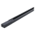 1-Fase Rails - 100cm - Zwart - Inclusief eindkap en voedingsconnector