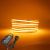 LED Strip COB - 5 meter - Complete set - 2200k - Amber Goud Licht- 320LED/m -