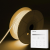 LED Strip | 40 Meter | 800Lumen per meter | 220V | Warm Wit 3000K | COB | Waterdicht(IP65) | Complete Set | 40 Meter in één rol - Met Mi-Light(MiBoxer) Draadloze Wandbediening Touch (Wit)