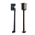 LED Profiel | Binnenhoek Connector | Voor 9.75x79.5mm plintprofiel
