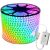LED Strip - 20 Meter in één rol(1x 20meter) - RGB - meerdere kleuren - 60LED/m - IP65  - Met Drukknop