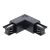 3-Fase - L-vorm - Connector - Zwart