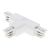 3-Fase - T-vorm - Interne connector - Rechts - Wit
