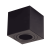 Opbouwspot - ilfari - cube - zwart - GU10 - fitting