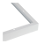 Opbouwframe - | - voor - 60x60 - | - back-lit - paneel - | - clicksysteem