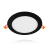 LED - downlight - | - umbriel - | - slim - | - Ø160 - | - 12w - | - zwart