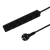 Zesvoudige - tafelcontactdoos - 3m - zwart