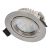 LED Inbouwspot - Varda - slim-fit - 5w - dim2warm - Zilver