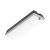 Noodverlichting - | - pan - | - 3w - | - zwart - | - milky - cover