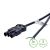 3-SWP AANSLUITSNOER MALE | 3.0 METER | 3×0.75mm²