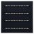 LED LOUVRE PANEEL | NOVA | 60X60CM | 36W | CCT-SWITCH | ZWART