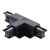 INBOUW 3-FASE | T-VORM CONNECTOR | RIGHT-2 | ZWART