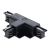 INBOUW 3-FASE | T-VORM CONNECTOR | LEFT-2 | ZWART