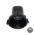 LED INBOUWSPOT MIRACLE 9W DIM ZWART CCT-SWITCH
