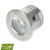 LED MINI INBOUWSPOT | PHOBOS | 2W | ZILVER | DIM2WARM