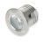 LED MINI INBOUWSPOT | PHOBOS | 2W | ZILVER