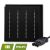LOUVRE LED PANEEL | NOVA ZWART | 60X60CM | 30W | CCT-SWITCH | MET 3-SWP SNOER