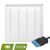 LOUVRE LED PANEEL | NOVA WIT | 60X60CM | 30W | DALI | CCT-SWITCH | MET 5-SWP SNOER