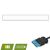 BACK-LIT LED PANEEL | PONTUS | 150X20CM | 30W | DALI | CCT-SWITCH | MET 5-SWP SNOER