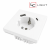LC-LIGHT | WANDCONTACTDOOS | RA | USB-A + USB-C | WIT
