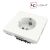LC-LIGHT | WANDCONTACTDOOS | RA | WIT