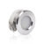 Mini LED Inbouwspot | Warm Wit 3000K | Zilver | Ø28mm | 230V Plug & Play (Geen Trafo Nodig) | IP44