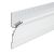 LED Strip Profiel Stuc Trimless Wand | 3 Meter uit één stuk | 43x108.9mm | Voor LED strips tot 9mm