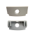 Eindkap voor LED Stucprofiel  Open einde – 28mm x 13.8mm
