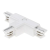3-Fase - T-vorm - Interne connector - Links - Wit