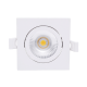 LED Inbouwspot - Warm Wit 2700k - Slim-fit - 6w - Dimbaar - wit