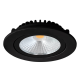 LED Inbouwspot - Amber 2200k - slim-fit - 5w - dimbaar - Zwart