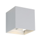 LED Wandlamp - cube - thebe - 2x3w - dimbaar - Waterdicht - Warm wit 3000k