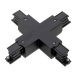 3-Fase - X-vorm connector - Zwart