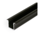 LED Strip Profiel - inbouw - smart - zwart - voor strips tot 10mm - 2mt
