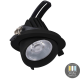 LED Downlight - Kantelbaar - Ø145 - 30w - Zwart - CCT switch