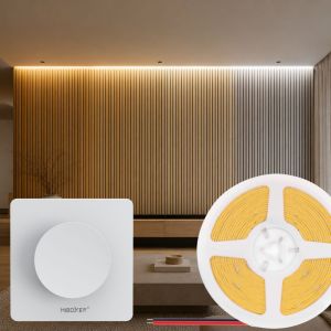 COB LED Strip | 5 Meter | 2700K - 3000K - 4000K - 6000K | 827 - 830 - 840 - 860 | CRI >80 | 320 LED/m | 800 lm/m | 12V | 8W/m | Dimbaar | IP20
