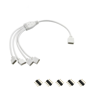 LED Strip RGB splitter kabel in 4 delen