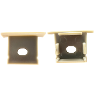 LED Profiel Eindkap | Voor zilver profiel (diep)