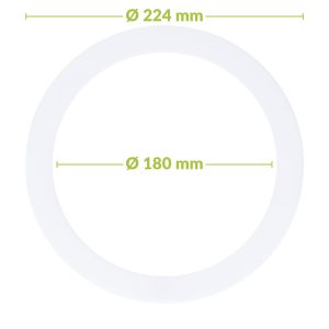Verloopring - Ø - 180-224mm