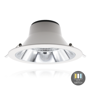 LED Downlight - Sia - CCT Switch - Ø195 - 15w - Wit
