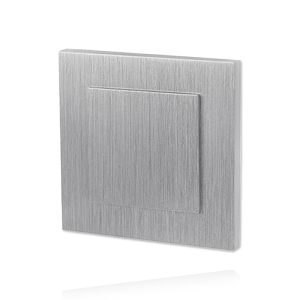 Opzetstuk - alu - look - open - vierkant - T.B.V inbouw module