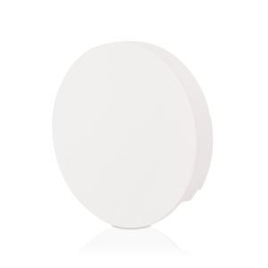 Opzetstuk - wit - alu - rond - T.B.V inbouw module
