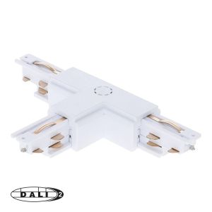 DALI 3-FASE RAIL | T-VORM CONNECTOR | RIGHT-2 | WIT