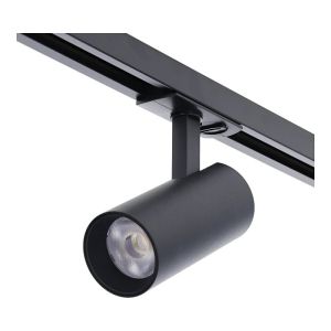 1-FASE RAILSPOT | EROS | 10W | ZWART | DIMBAAR | CCT-SWITCH