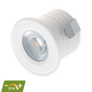 LED MINI INBOUWSPOT | PHOBOS | 2W | WIT | DIM2WARM