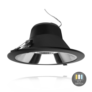 LED Downlight - Sia - CCT Switch - Ø195 - 20w - Zwart