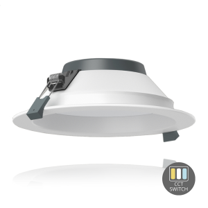 LED Downlight - Ortho - CCT Switch - Ø170  - 15w  - Wit