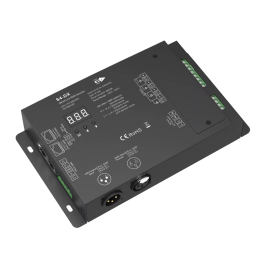 5 Csatornás Dmx512 Dekóder Dimmer Meghajtó Pwm Led-Vezérlő Dc12V-48V